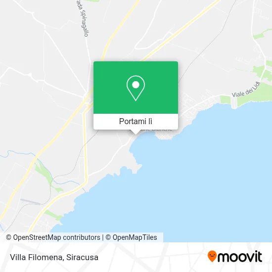 Mappa Villa Filomena