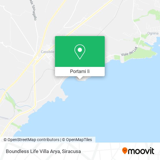 Mappa Boundless Life Villa Arya