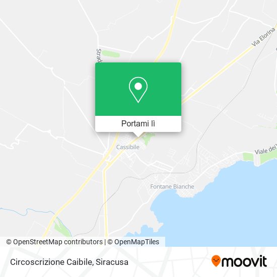 Mappa Circoscrizione Caibile