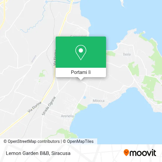 Mappa Lemon Garden B&B