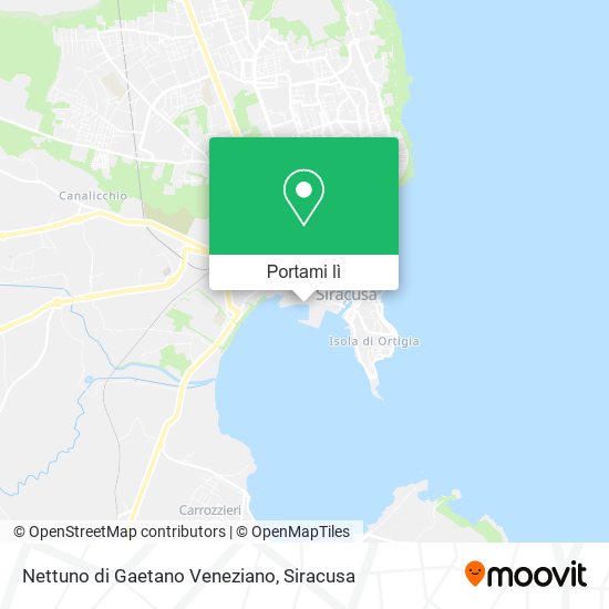 Mappa Nettuno di Gaetano Veneziano