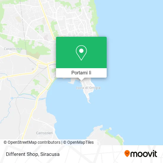 Mappa Different Shop