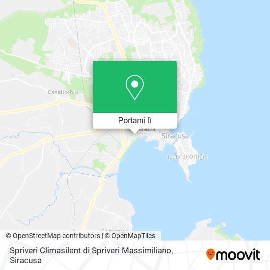 Mappa Spriveri Climasilent di Spriveri Massimiliano