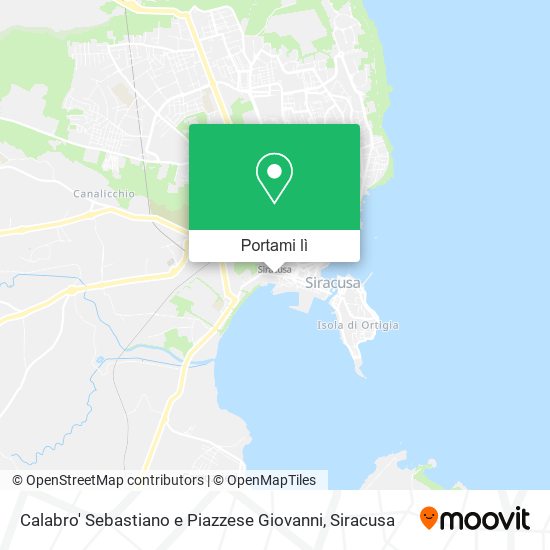 Mappa Calabro' Sebastiano e Piazzese Giovanni