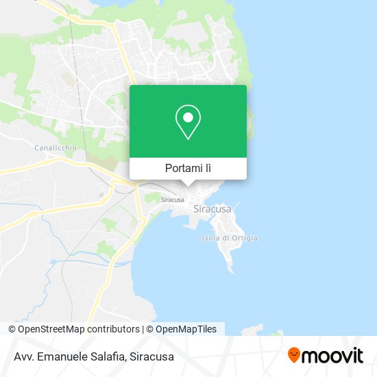 Mappa Avv. Emanuele Salafia