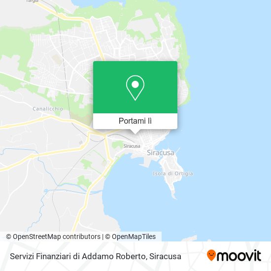 Mappa Servizi Finanziari di Addamo Roberto