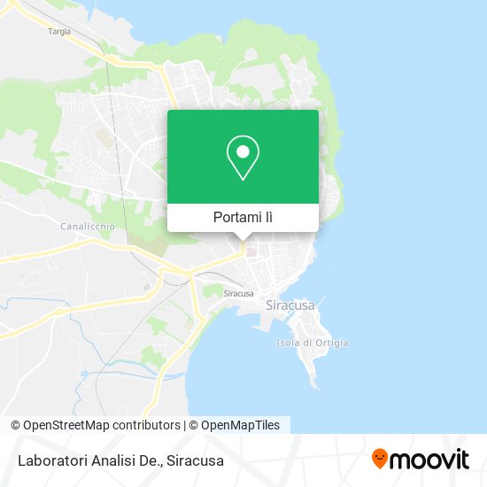 Mappa Laboratori Analisi De.