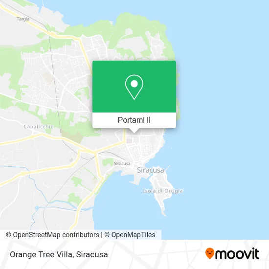 Mappa Orange Tree Villa