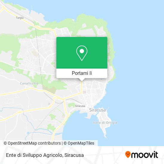 Mappa Ente di Sviluppo Agricolo