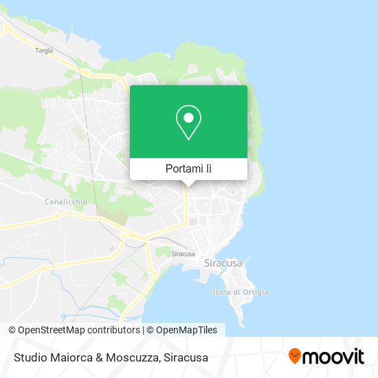 Mappa Studio Maiorca & Moscuzza