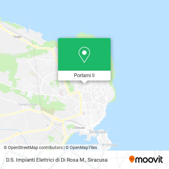 Mappa D.S. Impianti Elettrici di Di Rosa M.