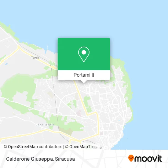 Mappa Calderone Giuseppa