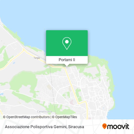 Mappa Associazione Polisportiva Gemini