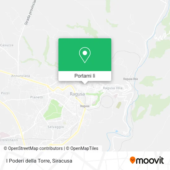 Mappa I Poderi della Torre