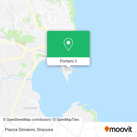 Mappa Piazza Giovanni