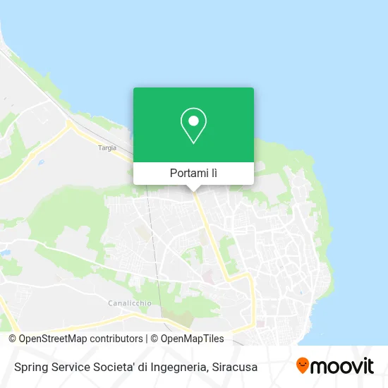 Mappa Spring Service Societa' di Ingegneria
