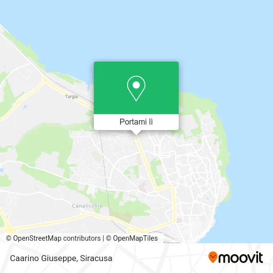 Mappa Caarino Giuseppe