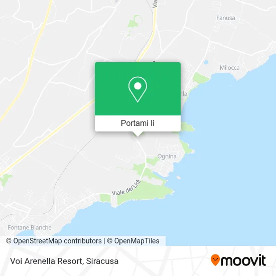 Mappa Voi Arenella Resort