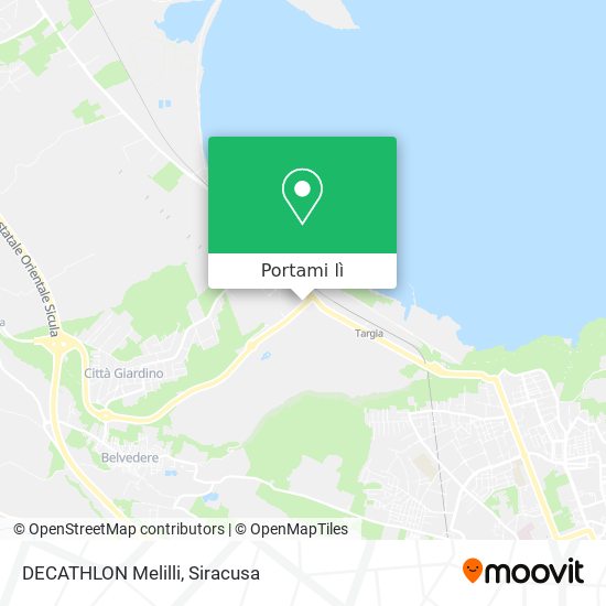 Mappa DECATHLON Melilli