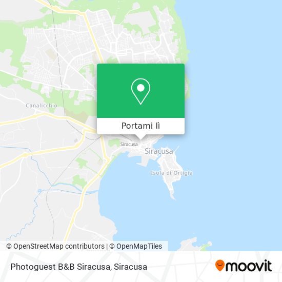Mappa Photoguest B&B Siracusa