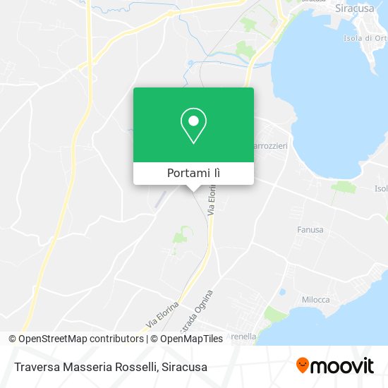 Mappa Traversa Masseria Rosselli