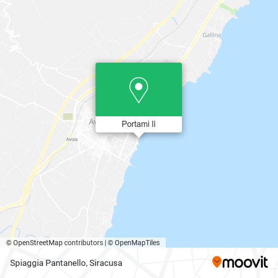 Mappa Spiaggia Pantanello