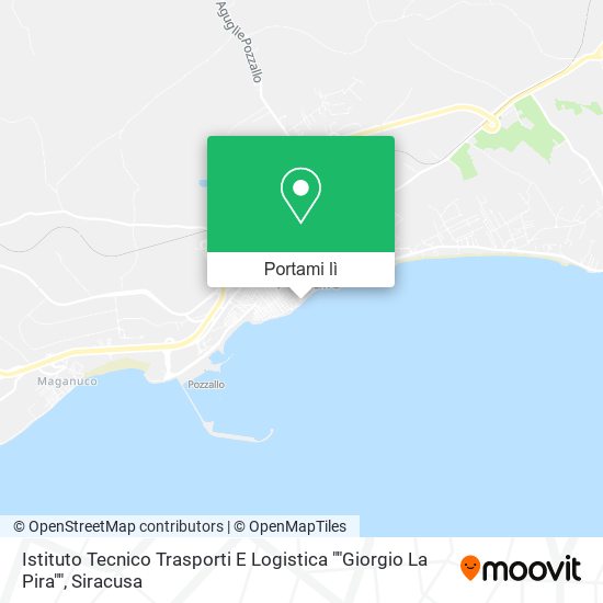 Mappa Istituto Tecnico Trasporti E Logistica ""Giorgio La Pira""
