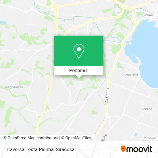 Mappa Traversa Testa Pisima