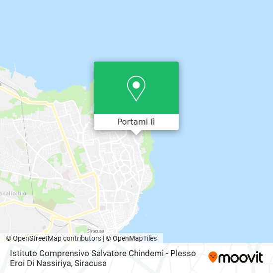 Mappa Istituto Comprensivo Salvatore Chindemi - Plesso Eroi Di Nassiriya
