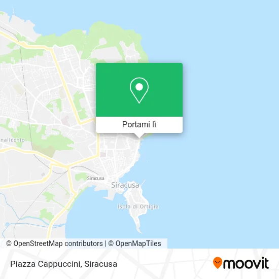 Mappa Piazza Cappuccini