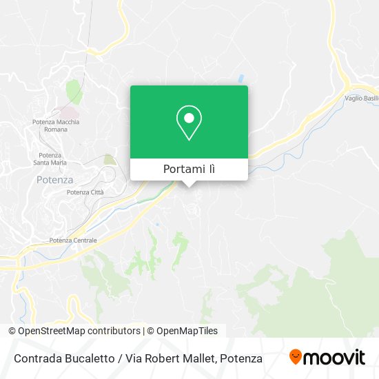 Mappa Contrada Bucaletto / Via Robert Mallet