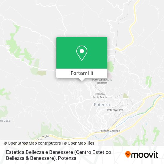 Mappa Estetica Bellezza e Benessere (Centro Estetico Bellezza & Benessere)