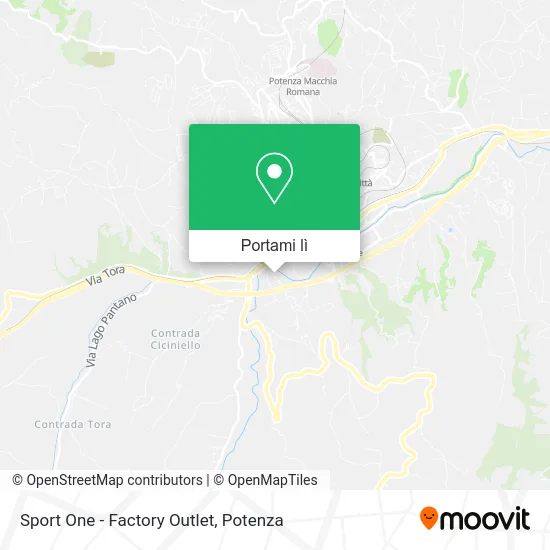 Mappa Sport One - Factory Outlet