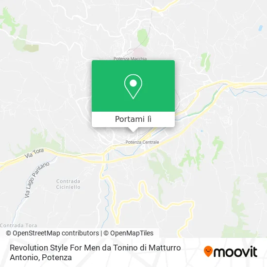 Mappa Revolution Style For Men da Tonino di Matturro Antonio