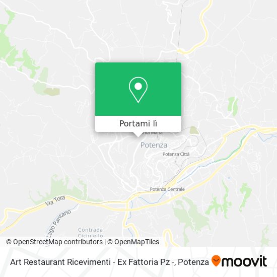 Mappa Art Restaurant Ricevimenti - Ex Fattoria Pz -