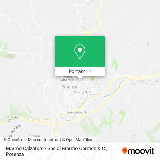 Mappa Marmo Calzature - Snc di Marmo Carmen & C.