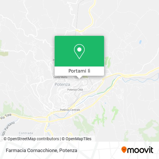 Mappa Farmacia Cornacchione