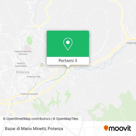 Mappa Bazar di Mario Minetti