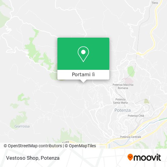 Mappa Vestoso Shop