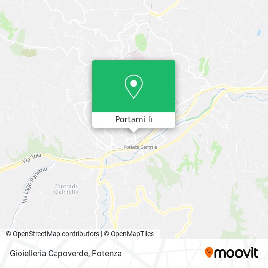 Mappa Gioielleria Capoverde