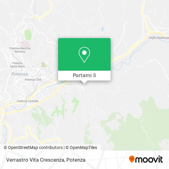Mappa Verrastro Vita Crescenza