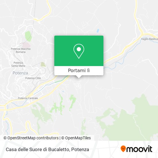 Mappa Casa delle Suore di Bucaletto