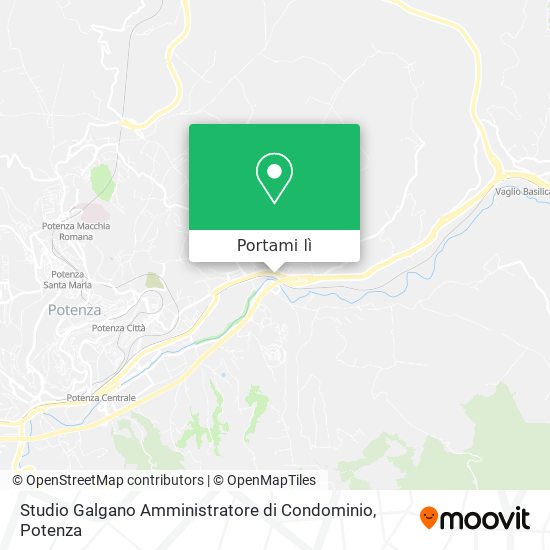Mappa Studio Galgano Amministratore di Condominio