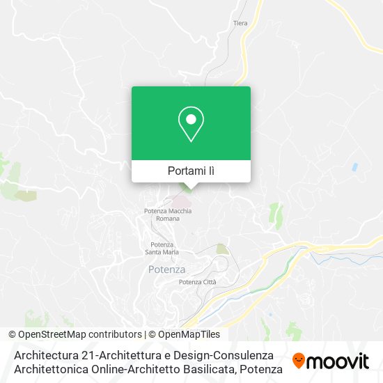 Mappa Architectura 21-Architettura e Design-Consulenza Architettonica Online-Architetto Basilicata