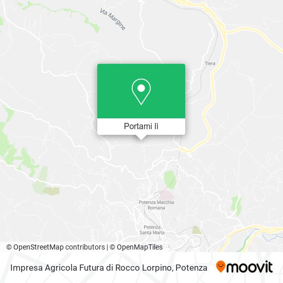 Mappa Impresa Agricola Futura di Rocco Lorpino