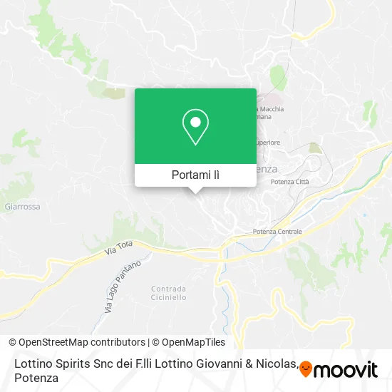 Mappa Lottino Spirits Snc dei F.lli Lottino Giovanni & Nicolas