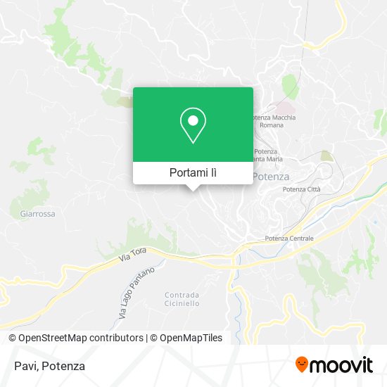 Mappa Pavi