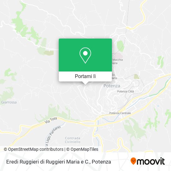 Mappa Eredi Ruggieri di Ruggieri Maria e C.