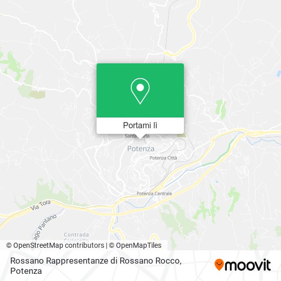 Mappa Rossano Rappresentanze di Rossano Rocco