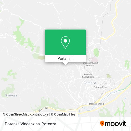 Mappa Potenza Vincenzina